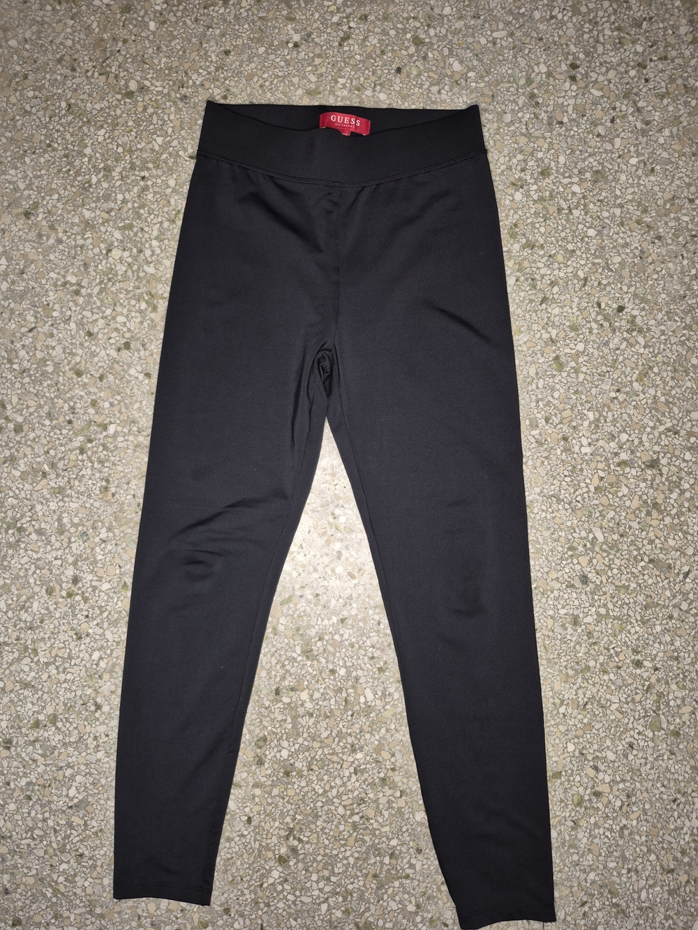 GUESS Black Girls’ Stretch Leggings with Comfort Waistband